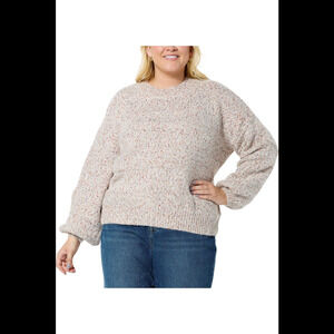 La Joie Women's Mixed Stitch Pullover Sweater Oat - Regular